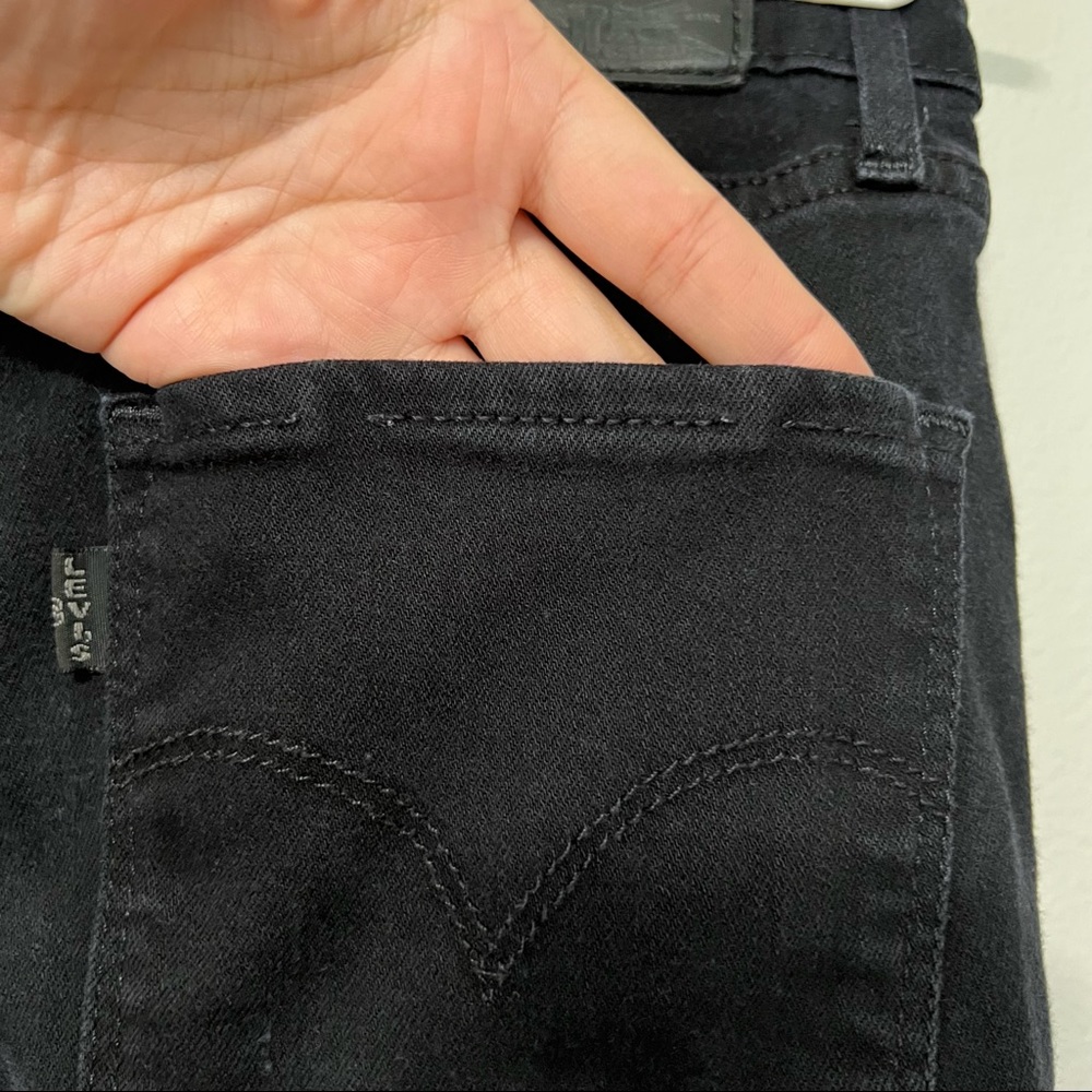 Levi’s 721 High Rise Skinny Black Jeans—26 - Picture 12 of 16